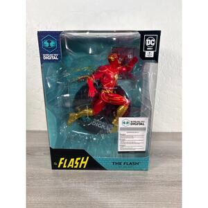 1/6 DC Direct The Flash by Jim Lee Statue w/‎ Digital Code Mcfarlane- New in Box
